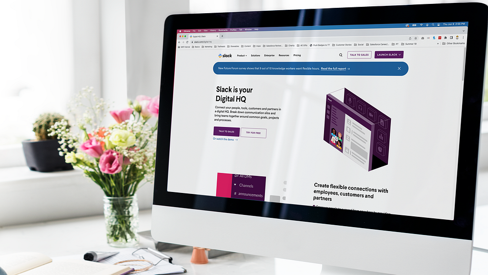 Connecting Remote Worforces - Slack as a Digital Workspace.